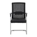 Office casual mesh bow furniture for home computer sitting plaid study backrest office chair training seat