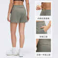 High-waisted loose fit athletic shorts for women - summer outdoor running, yoga, and fitness - casual shorts for everyday wear d26075