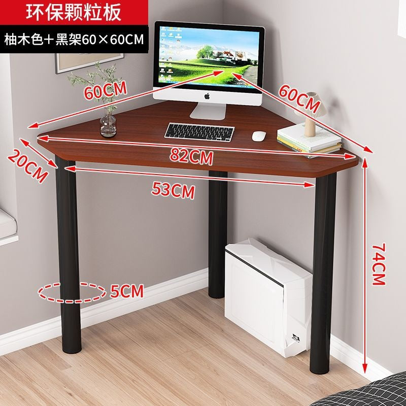 Computer desk for homesmall apartment mini office desk corner curved casualmodern triangular corner corner desk