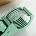 new arrival: stainless steel kitchen vegetable and fruit slicer - multi-functional vegetable salad and fruit slicer/cutter