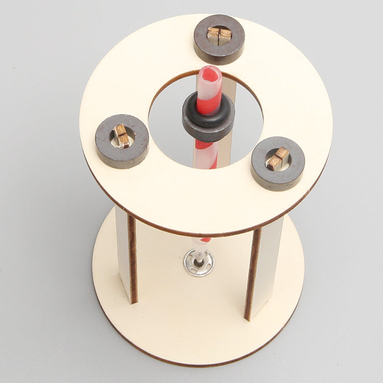 Primary school students physics small experiment magnetic levitation pen children's small invention technology small production DIY handmade material toys
