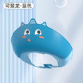 Baby hair washing headgear - eye & ear protection, soft silicone shampoo cap for infants and toddlers, waterproof bathing and shampooing cap for children