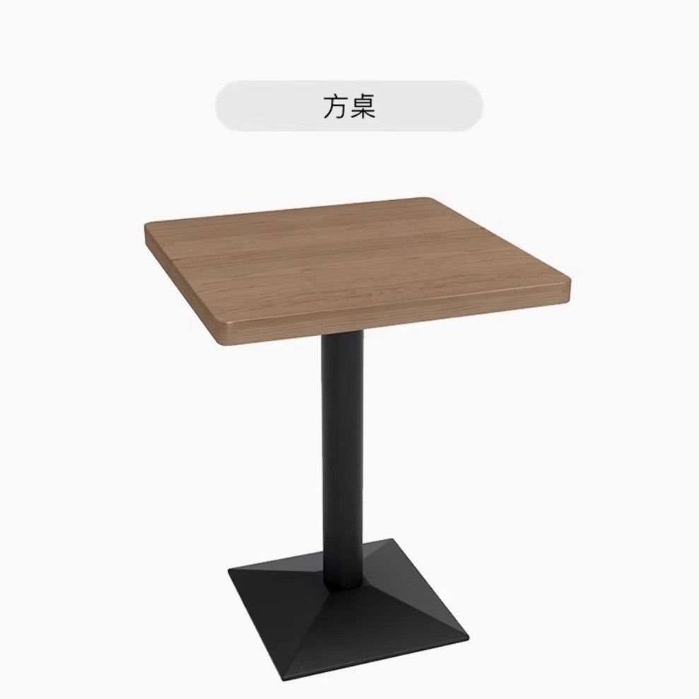 Customized creative restaurant tables and chairs Simple milk tea shop Dessert shop Catering commercial table and chair combination Tea house card seat sofa