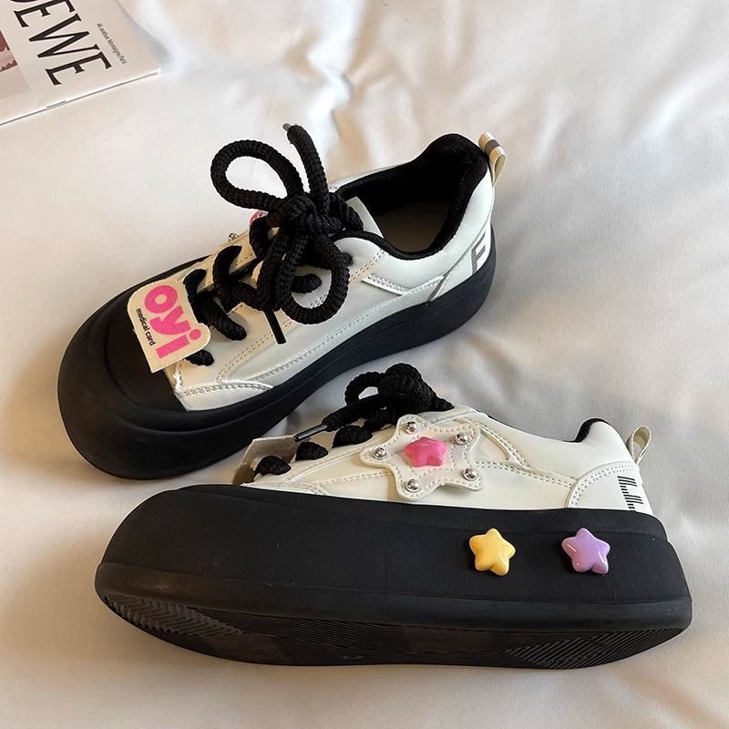Girls' shoes:  autumn new arrivals - kids' fashion soft sole chunky sneakers, princess shoes for girls (mid to big kids), ultra-soft