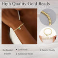 2026 amazon cross-border 12 birthstone pendant bracelet stainless steel beaded bracelet fashion commuting trendy new arrival