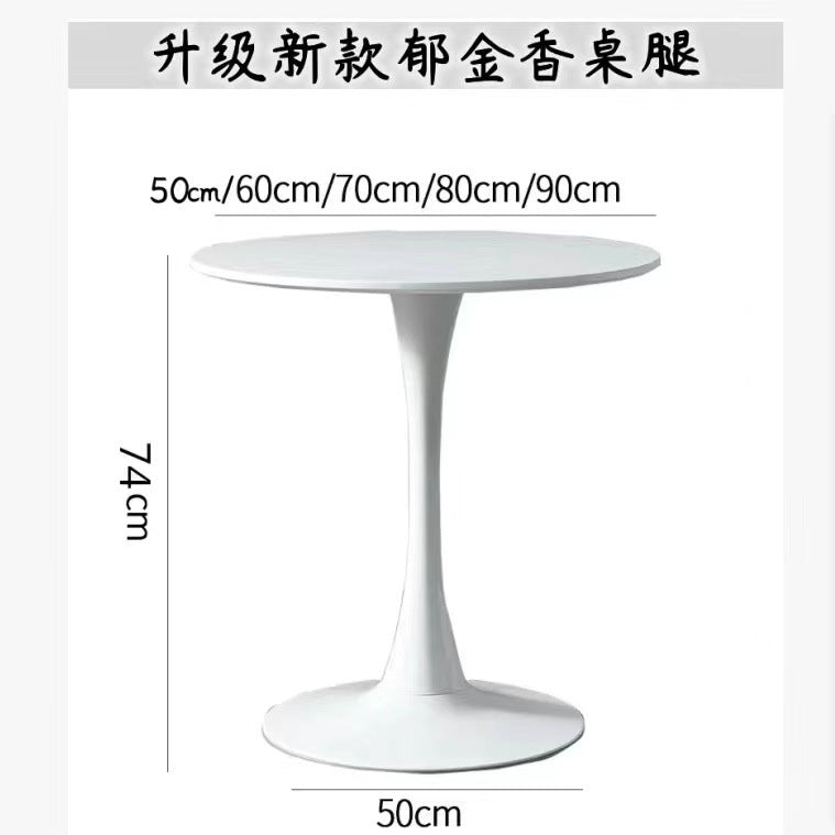Accessible luxury slate small round table small apartment dining table tulipfor home table balcony bedroom round side table dining table