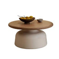 Living room small apartment casualpopular coffee table round martini b&b iron art round table cream style apartment tea table no