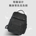 Large capacity expandable waterproof backpack - men's carry-on travel backpack, business laptop bag, work commute bag