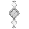 New arrival lazy pull-out four-leaf clover diamond ladies watch niche stylecasualclassy female student export bracelet watch