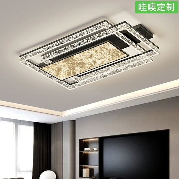 [Wow] Italian minimalist ceiling lamp 2025 new light luxury high-end modern simple whole house lamps
