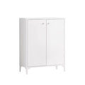 Steel for home shoe cabinet door all-in-one cabinet outside corridor entrance entrance iron storage cabinet all-in-one wall storage cabinet