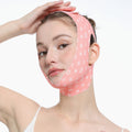 V303 pink sculpting v-face double chin lifting firming face sculpting beauty mask sleep face sculpting women's v-face mask