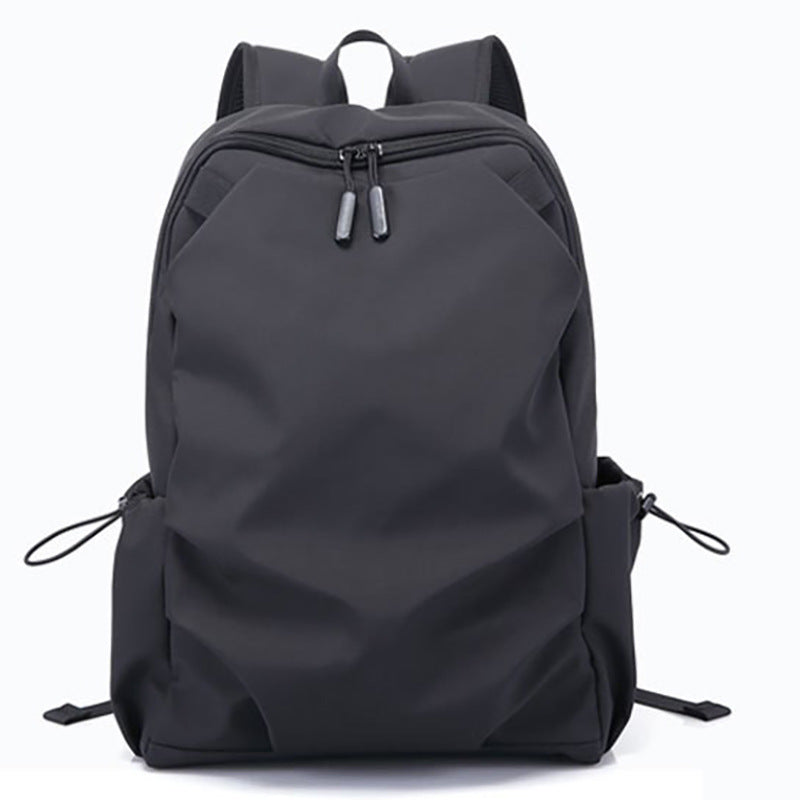 New backpack, leisure bag, travel bag, computer bag, business bag, commuter bag, fashion schoolbag, men's and women's simple backpack.