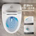 Hotel for homenew arrival egg-shaped standard toilet large diameter deodorizing filter anti-splash water-saving siphon flush toilet
