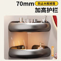 High-style bathroom storage rack, no-drill installation, bathroom triangle basket, toilet vanity wall-mounted organizer, corner shelf