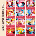 3-6 year old girls' toys, pretend play magnetic pet house, little rabbit & cat dolls, birthday gift for girls