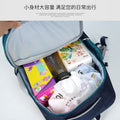 New elementary school backpacks for boys and girls, grades 1-6, preppy british style, lightweight, spine-protecting kids' backpacks - wholesale