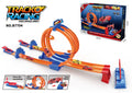 360cm pull-back racing car rotating track (with airplane)