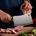 All stainless steel kitchen knife for home bone chopping knife slicing knife meat cutting knife chopping dual-purpose knife chef knife kitchen for home knife