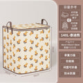 New teddy bear storage bag - collapsible fabric organizer for clothes, quilts, and toys - closet storage box
