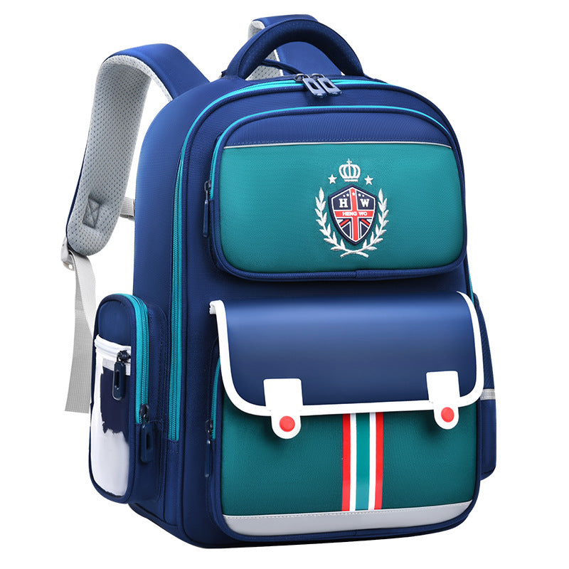 New arrival waist and spine protection to reduce the burden of primary school bags for men and women, 3 to 6 grade kids backpacks, large capacity abrasion resistant