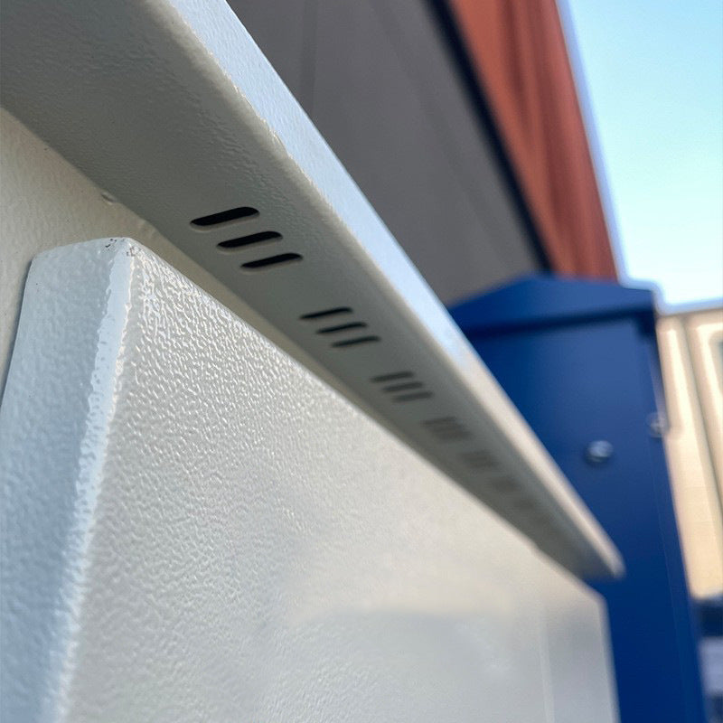 Customized complete sets of white construction site temporary distribution boxes Factory direct supply Outdoor construction distribution boxes with brackets