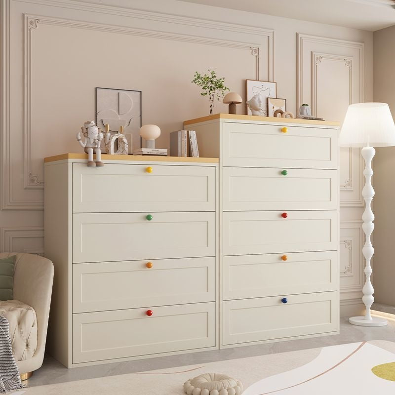 Iron chest of drawers bedroom storage cabinet living room side cabinet modern home steel storage drawer cabinet bedside cabinet