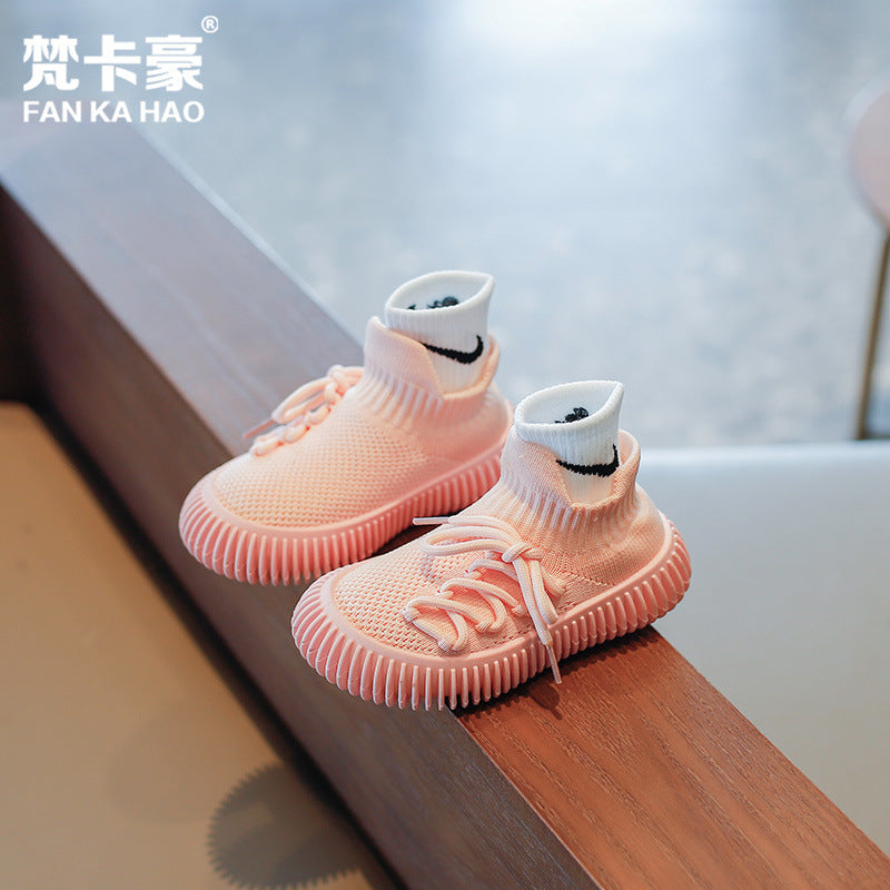 $6 a pair, factory direct deal! new spring/autumn fashion casual kids' sneakers, boys' yeezy-style shoes, for older kids and teens