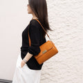 First layer cowhide retro women's bag 2024 new arrival armpit bag women's fashion crossbody bag classy texture genuine leather shoulder bag