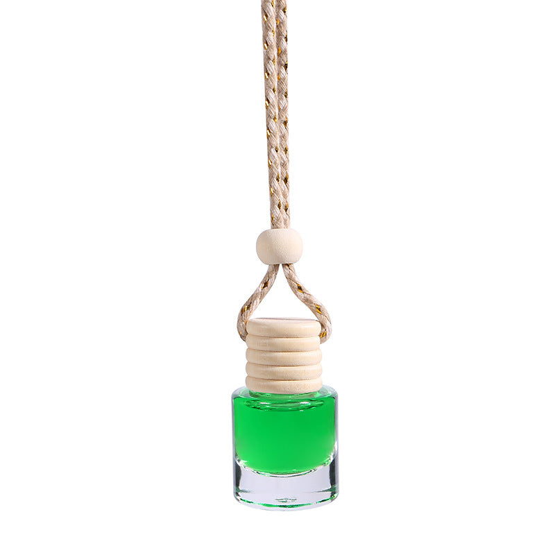 Car perfume pendant, car interior aromatherapy ornament, wooden car accessory, premium aromatherapy essential oil, long-lasting subtle fragrance