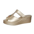 summer new arrival: plus-size wedge heel slippers for women (sizes 35-43). wholesale available. dropshipping to  and