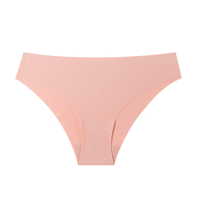 personalized factory plus size underwear fashion sports fitness yoga pants low waist ice silk seamless briefs
