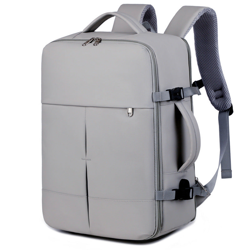 Cross-border expansion large-capacity travel backpack, men's and women's USB multi-function laptop bag, independent shoe compartment, school bag