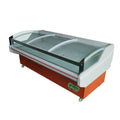 Fresh meat cabinet, fresh meat display cabinet, direct cooling and thawing pork, beef and mutton fresh refrigerated cabinet, horizontal fresh meat cabinet
