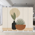 Minimalist screen partition for living room, beauty salon, office, room, home, entryway – folding and mobile