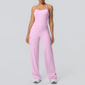 High-waisted, butt-lifting, cloud-soft, quick-drying yoga set featuring a sexy camisole and racerback design. perfect for outdoor activities, casual wear, running, and fitness