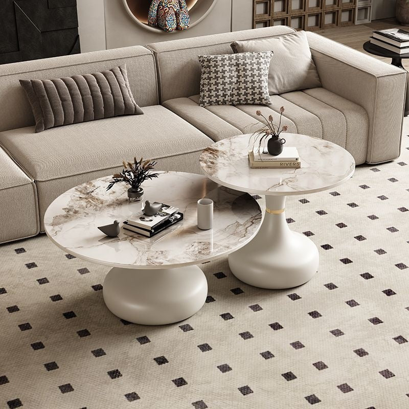 Rock slab coffee table living room for homenew arrivalpopularaccessible luxuryclassy table square folding marble small apartment tea table