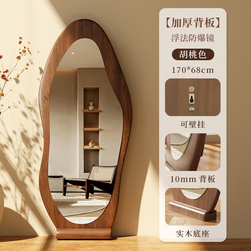 Used full-length mirror for home wall-mounted classic large mirror floor mirror wall-mounted classy dressing mirror bedroom fitting mirror