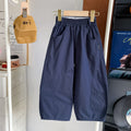 【beat the heat this summer】new summer collection: stylish, lightweight, and breathable 100% cotton casual pants for kids - versatile, loose-fit trousers (style 2613)
