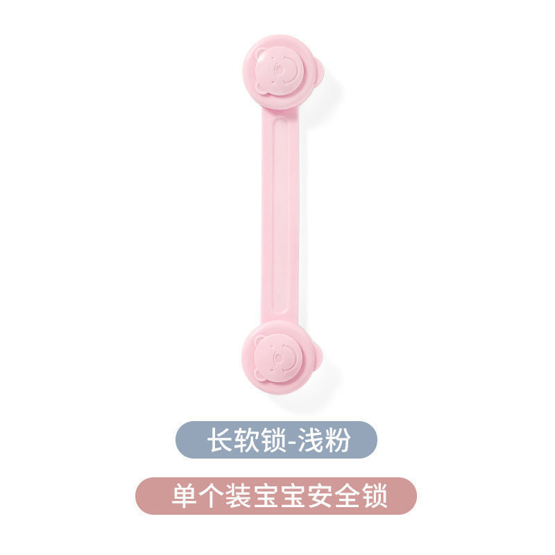 Source factory processing personalized drawer buckle anti-baby security lock infant and child protection drawer lock anti-opening child lock