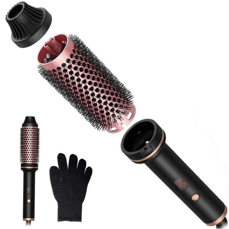 Cross-border  curling iron, high cranial top fluffy curling comb, negative ion anti-scalding large waves do not hurt hair curling iron