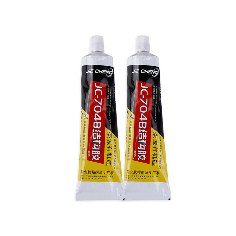 Black one-component silicone rubber, door sealing strip repair, strong adhesion, environmentally friendly and odorless quick-drying sealant