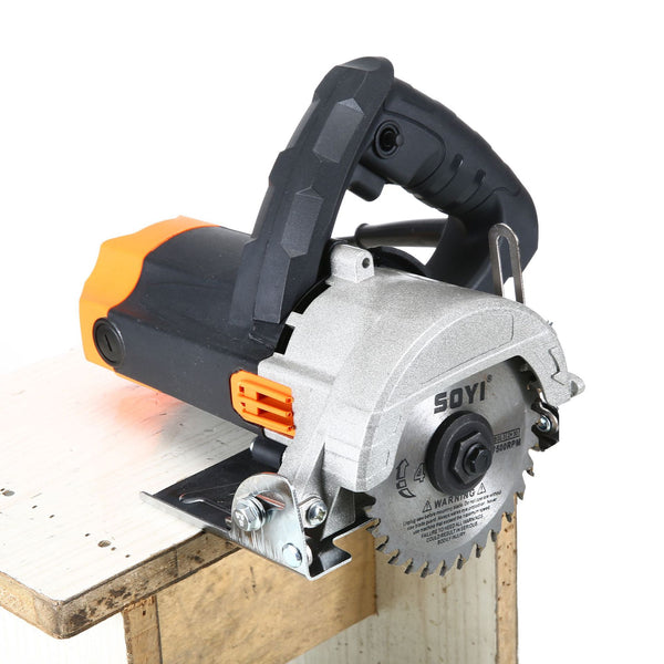 New 110V portable chainsaw slotting machine, high-power stone cutting machine, tile woodworking multi-functional marble machine