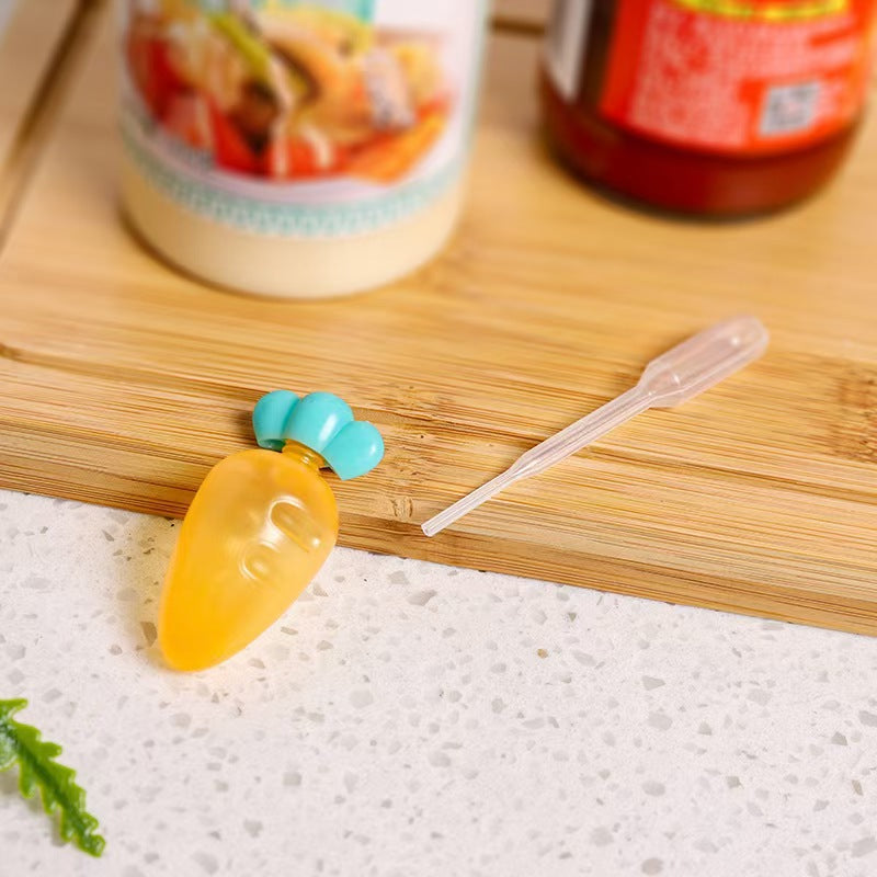 Mini sauce bottle plastic squeeze sauce bottle japanese style squeeze condiment bottle food grade portable soy sauce bottle cross-border