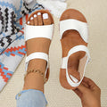 plus sizeeasiest for matchflats sandals summernew arrivalvelcro open toe sandals outwear beach sandals