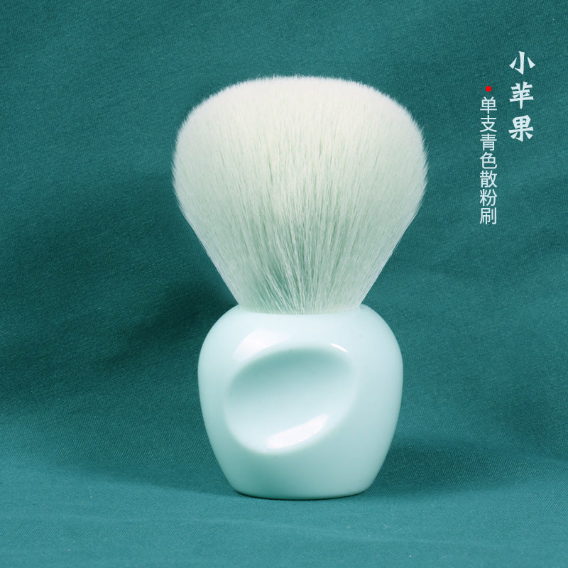 Mini portable powder brush finger storage quick touch-up makeup nail art dust brush foundation blush brush makeup brush