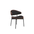 Accessible luxury solid wood dining chair for home medieval style backrest chair 2025new arrivalclassy dining table and chairs italian eames chair