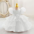 New arrival: children's formal dress - tutu skirt, puff sleeves, cake princess dress for baby girls