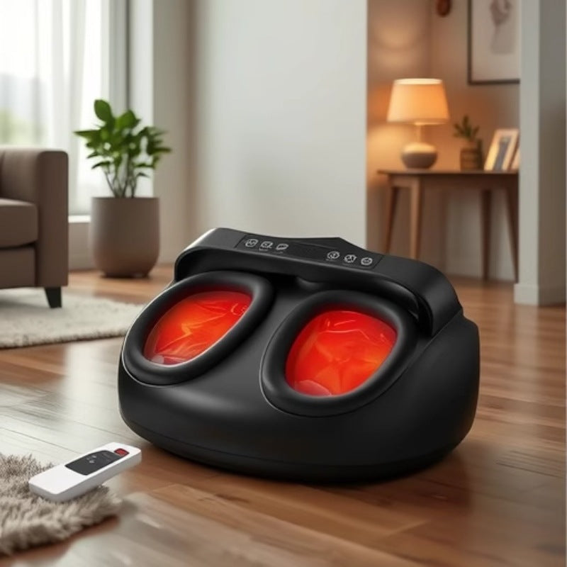 amazon remote control foot massage machine, foot kneading air bag, foot massager, foot bath hot compress function