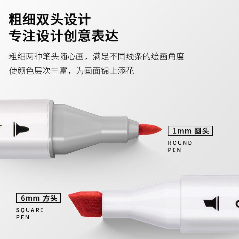 Deli 70803 Marker Triangle Pen Holder Marker Painting Pen 12 Colors 24 Colors 36 Colors 48 Colors 60 Colors 80 Colors